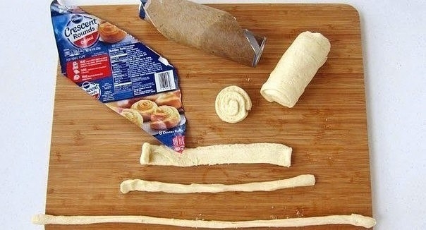 Морковка - рогалик: тонкая грань кулинарии и рукоделия