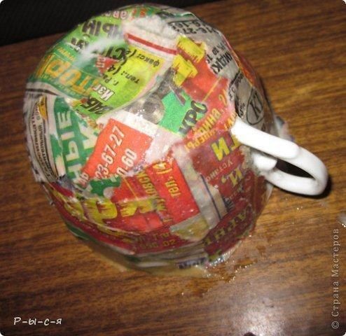 Парящая кофейная чашка: мастер-класс