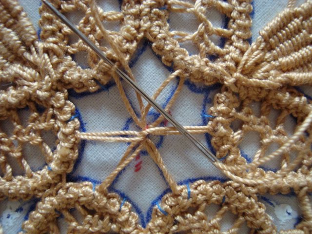 Румынское шнурковое кружево: мастер-класс