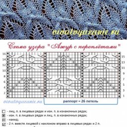 ​Самые красивые узоры на спицах