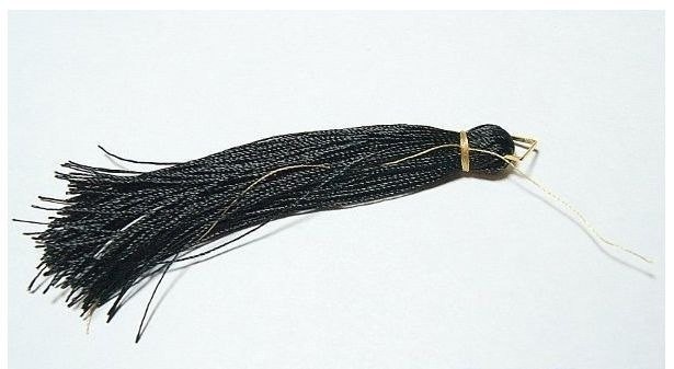 Стильные серьги-кисточки из ниток