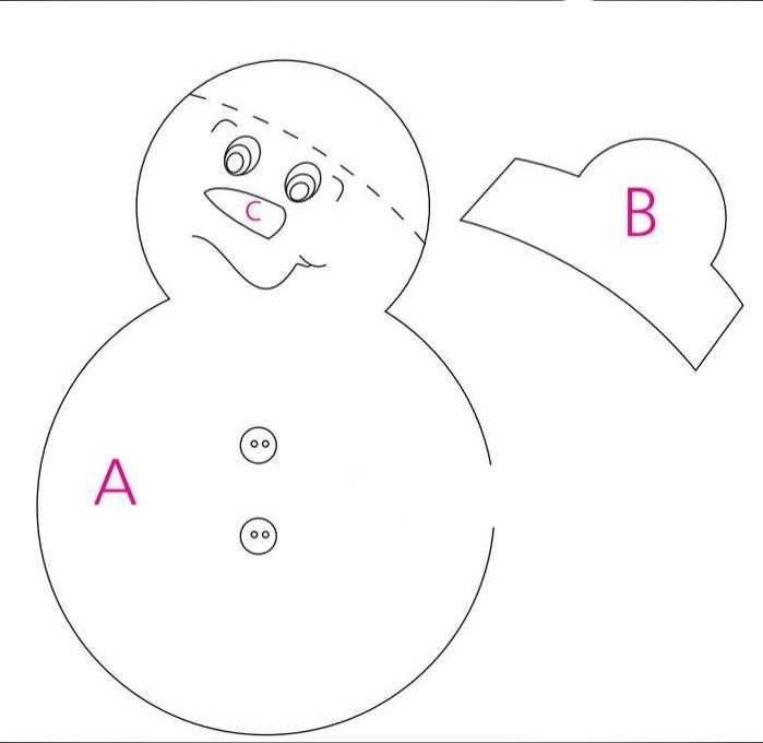 Украшаем стулья к новому году