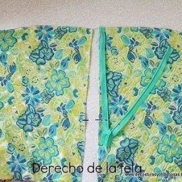 ​Вшивание потайной молнии в юбку