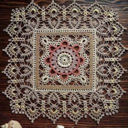 Ажурные салфетки