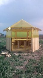 Беседка на дачу своими руками