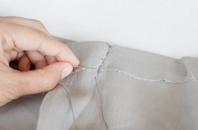 Быстрый способ сшить юбку без готовой выкройки и швейной машинки