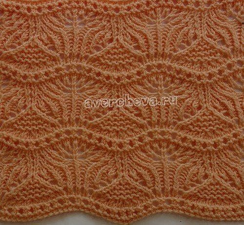 Красивые ажурные узоры со схемами