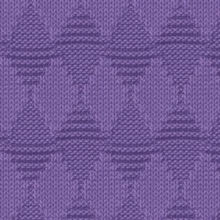 Простые узоры спицами