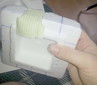 Декор шкатулки из пенопласта Декор шкатулки из пенопласта