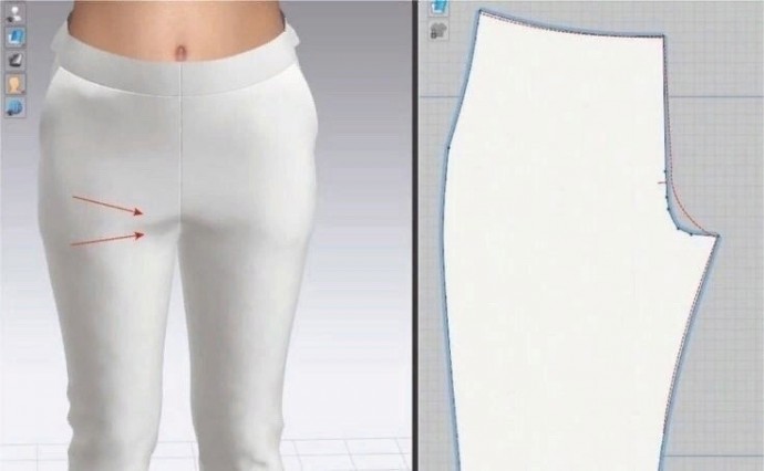 Исправляем дефекты посадки брюк