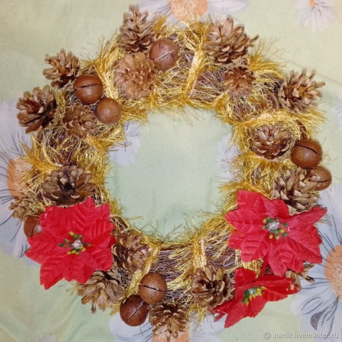 Венок из берёзовых веток