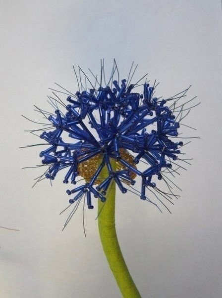 Гемантус из бисера и стекляруса