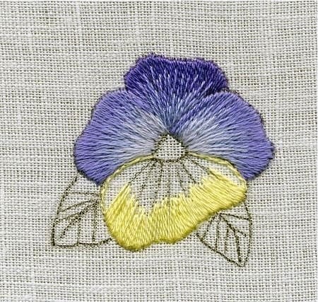 Вышивка гладью поэтапно