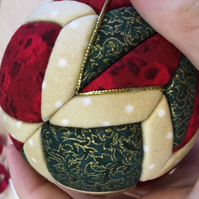 Шар в технике кимекоми