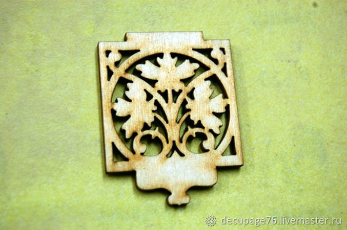 Сборка заготовок для декупажа