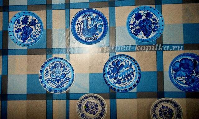 Гжельская роспись: мастер-класс