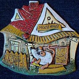 Декоративное панно "Мышь-домовладелец"