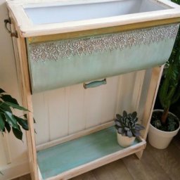 Подставка для цветов из ничего