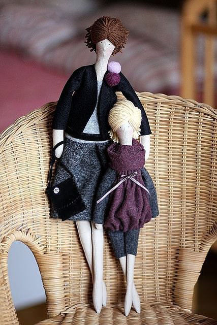 Очаровательные куколки Тильды