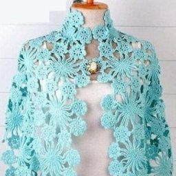 ​Палантин с шикарным узором