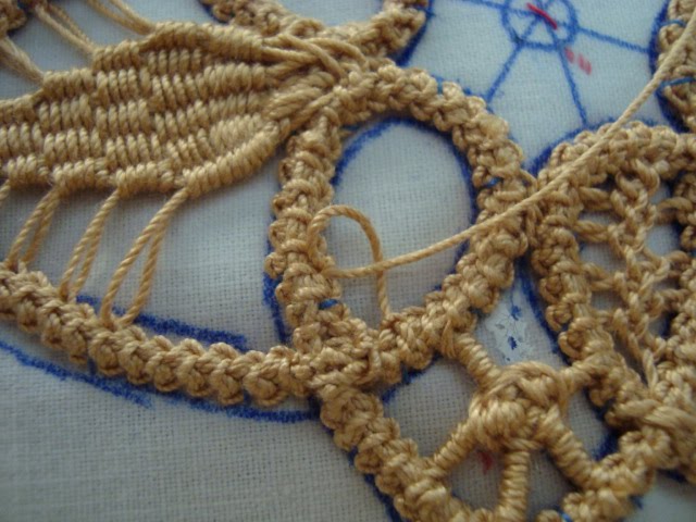 Румынское шнурковое кружево: мастер-класс