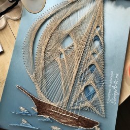 ​Вдохновляющие идеи картин в стиле стринг-арт