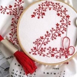 ​Вышивка стежками