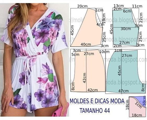 Женские комбинезоны с шортами: как моделировать