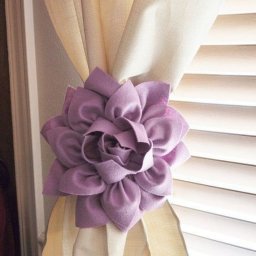 ​Идеи разнообразных подхватов для штор