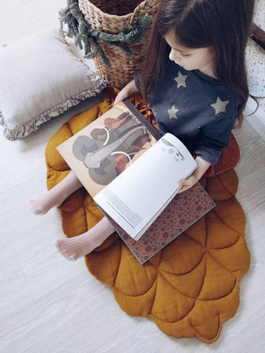 Коврики и пледы для деток: идеи