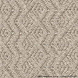 Красивые узоры на спицах