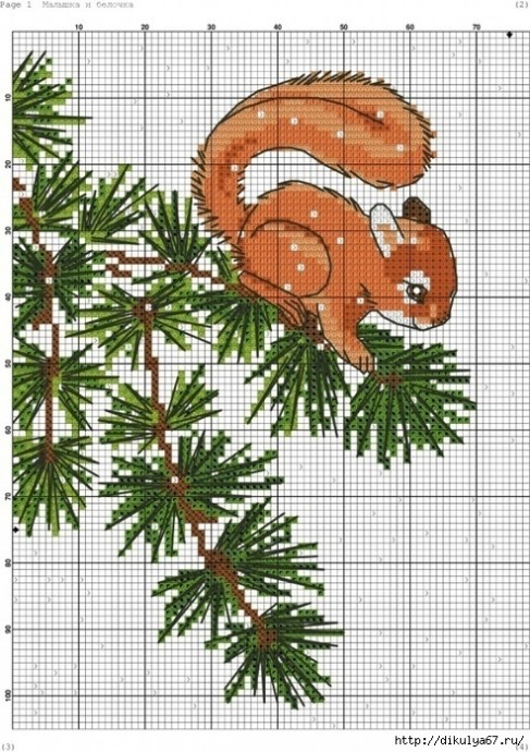 Новогодняя вышивка