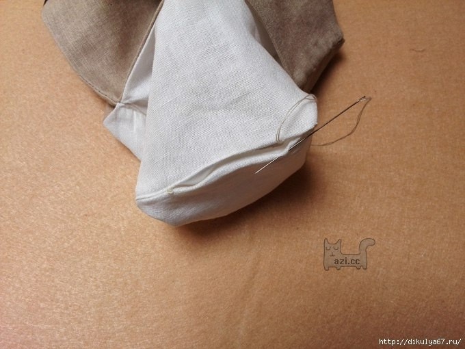 Сумочка для рукоделия в путешествии