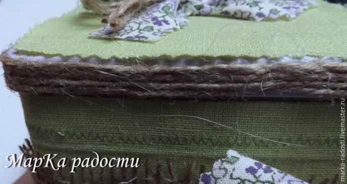 Декор баночки из-под чая