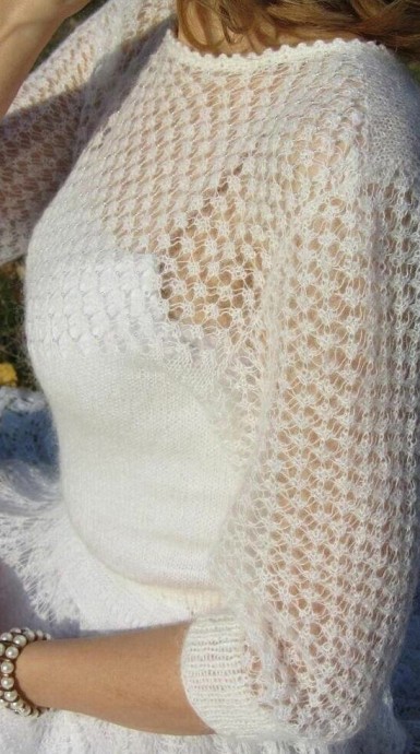 Невероятная нежность спицами