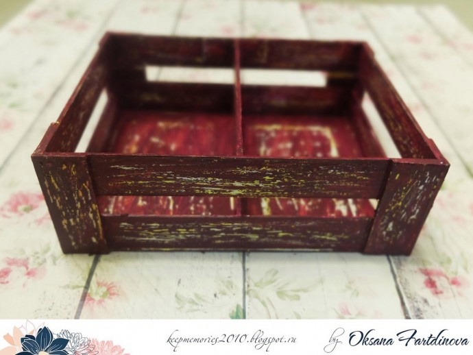 Мастер-класс по ящичку для хранения АТС