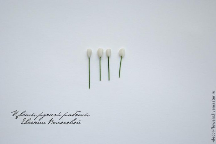 Гранат из холодного фарфора