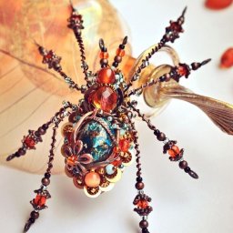 Пауки из бисера и бусин: идеи восхитительного творчества
