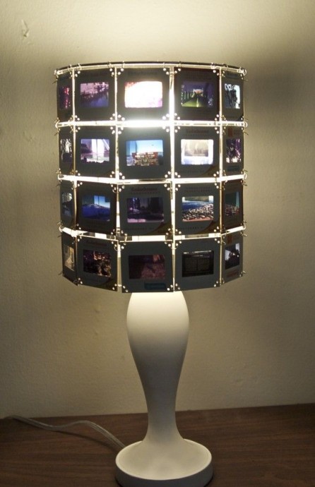 Лампы и торшеры из фотопленки и рентгеновских снимков: идеи Лампы и торшеры из фотопленки и рентгеновских снимков: идеи