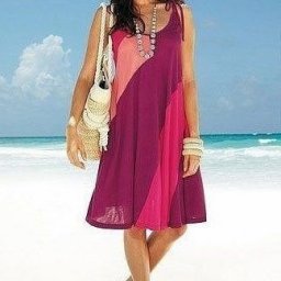 ​Пляжное платье без построения выкройки