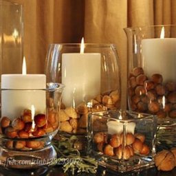 Стильные настольные композиции к новому году