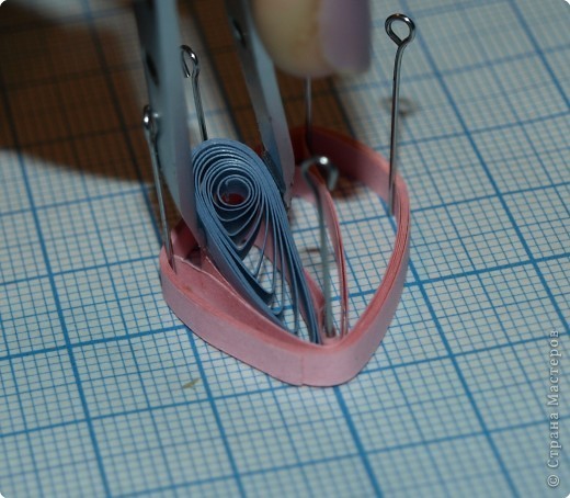 ​Бабочка в технике квиллинга