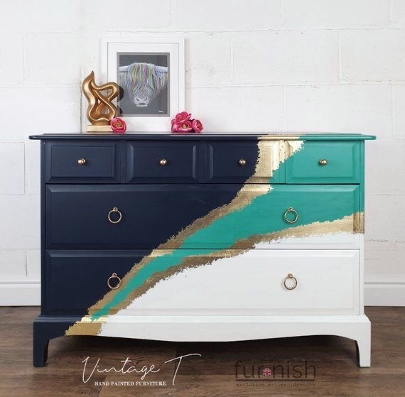 Декор мебели в винтажном стиле