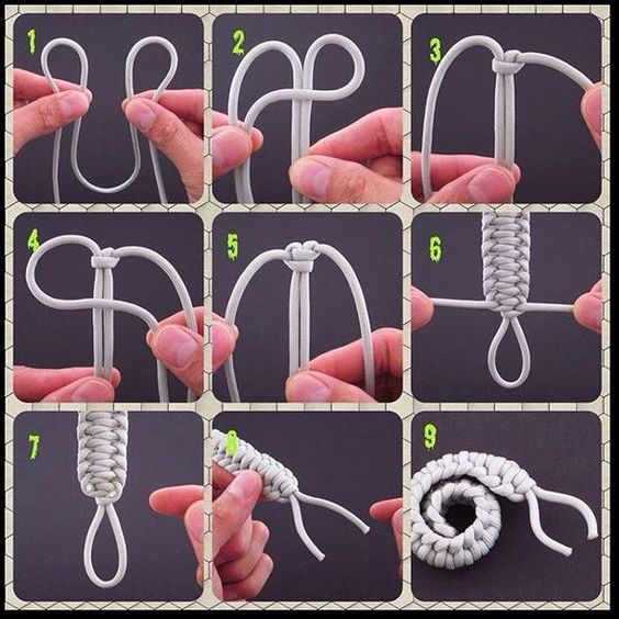 Интересные декоративные узелки