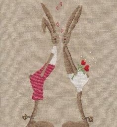 ​Влюбленные зайцы