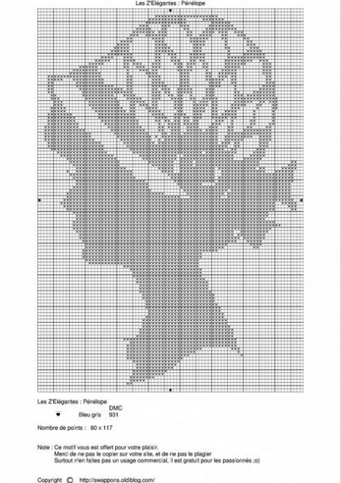 ​Монохромная вышивка