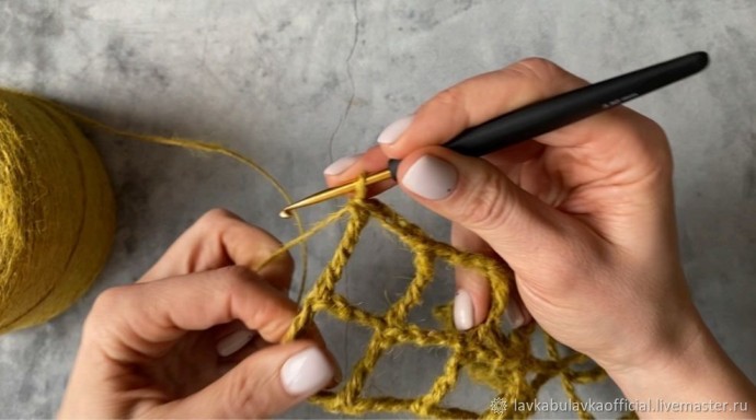 Авоська из джута