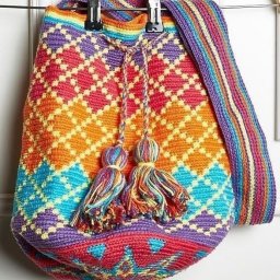 Сумка-торба крючком