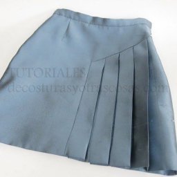 ​Моделирование фигурной юбки со складками