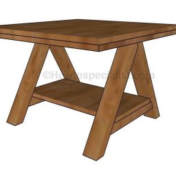 Необычный столик своими руками